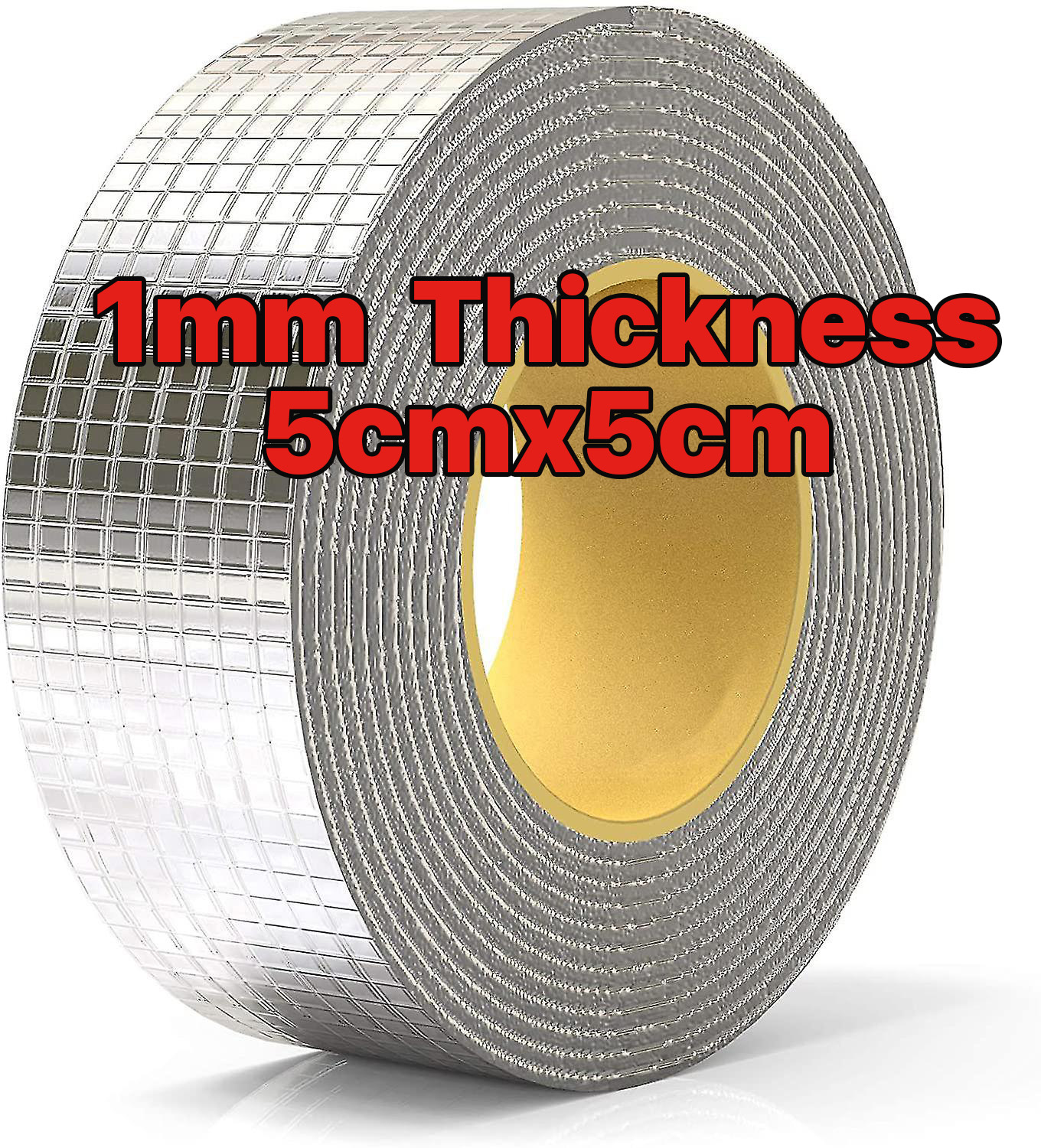 Waterproof Adhesive Sealing Aluminum Foil Self Adhesive Waterproofing Roof Repair Butyl Sealant Tape