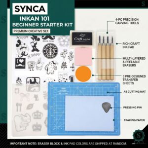 Carving Rubber Stamp Set