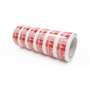 FRAGILE TAPE 100 METERS VALUE PACK Shipping Sealing Tape, 2 Inch x 328FT Adhesive Tape 2.0 Mil Thick
