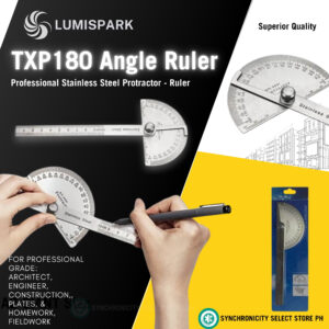 Stainless steel angle ruler