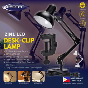 Self-standing board clamp-black