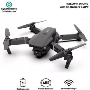 Beginner Drone Promo Price E88 for all ages with Camera Phone Connection APP Local Shipping | E88 DRONE Beginner Pro HD Camera Wide Angle WIFI FPV Live Video Quadcopter 3 Flight Speed with APP | Shipped from Metro Manila | Fast Shipping
