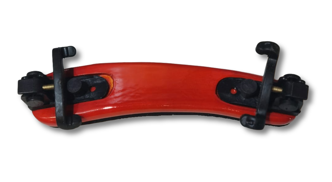 Violin shoulder Rest 4/4 3/4 1/2 1/4 Adjustable Padded Metal Wood Velvet Plastic for Kids Beginners Students Brazilwood Add-on Equipment