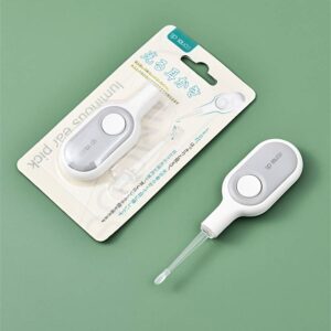 Japanese Ear Wax Cleaning Kit | Illuminate Ears with LED Light | Earpick Ear Wax Remover | Ear Cleaning Tool E100 E600