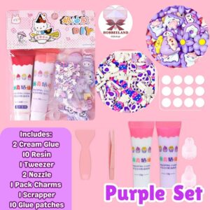 DECOKIT DIY Cream Glue Kit |27 Set| Decoden Toploader Japanese Craft Frame Photocard Arts Creative Toy