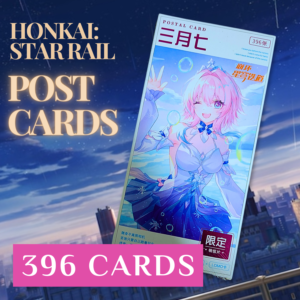 Honkai Star Rail Limited Edition Legendary Acrylic Stand & More Postcards | HOBBEELANDP3 | Creative Gift Cards Collection Designed Cards |