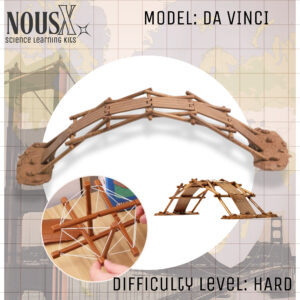 DIY Science Da Vinci arch bridge