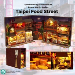 Miniature Dollhouse Book Nook Series | Promo Price | Miniature Dollhouse Interior Design DIY Kit Furniture House Collectibles with Dust Cover Doll House and Free Glue Fast Shipping Local PH