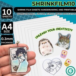 Draw shrink film paper,white