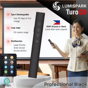PPT remote control pen Black