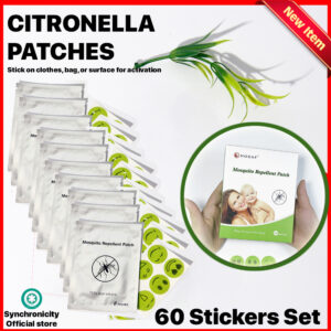 Mosquito Repellant Patch | Citronella Stick On for Dengue Prevention | 60pcs or 6pcs Sticker | HODAF