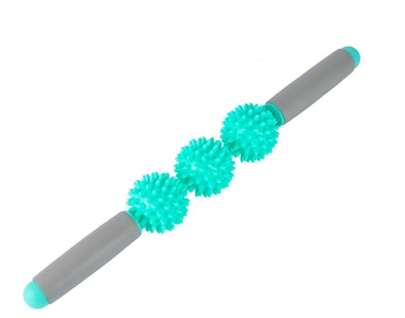 SYN Massage Roller Neck Back Massager for Cellulite and Sore Muscles Pressure Point Soft Spikes