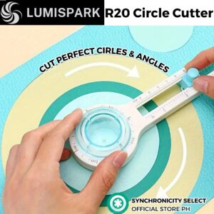 R20 Circle Cutter Adjustable Round Shaped Angle Cutter 16cm Diameter for Arts and crafts DIY and School Projects