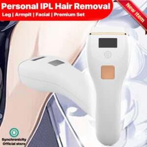 IPL Hair Removal for Women and Men Permanent Hair Removal 500,000 Flashes Painless Hair Remover