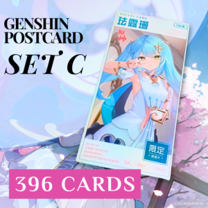 Genshin Impact Fan Art Greetings Post Cards | SET C | HOBBEELANDP2 - Japanese Anime Video Game Visual Graphic Collectible Xiao Furina Childe Neuvilette Lynette Kokomi Faruzan Bennet Yanfei Diluc