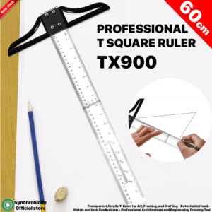 T ruler-80cm, Acrylic