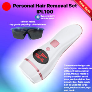 IPL100 Laser Hair Removal For Women Permanent IPL Hair Removal Without Pain at Home Use Device FDA Cleared Upgraded To 999,900 Flashes For Back Arm Armpits Legs Arms Bikini Line