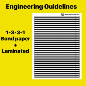 Engineering Guidelines for Tracing Board lightboard 1-3-3-1 for engineering students