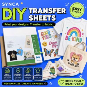 Inkjet dark heat transfer paper