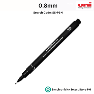 SS-P6N | UNI PIN Technical Drawing Pen (0.05MM - 0.8MM) Vector Set | Unipin Engineering Drawing Office Writing Gift Pen Black Ink Gel Pen | SSP6N LUMI SPARK Series Affordable Wholesale Stationery from Synchronicity Select Store PH
