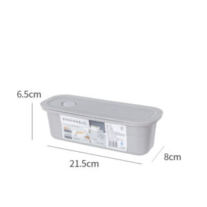 SYN Airtight Microwavable Food Container Lunch Box Silicon Sealing Lid for Leftovers Baon Organizing Dry Goods