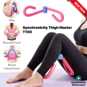 Synchronicity T100 Thigh and Body Toner - Home Gym Equipment for Thigh, Butt, Leg, Arm, and Chest