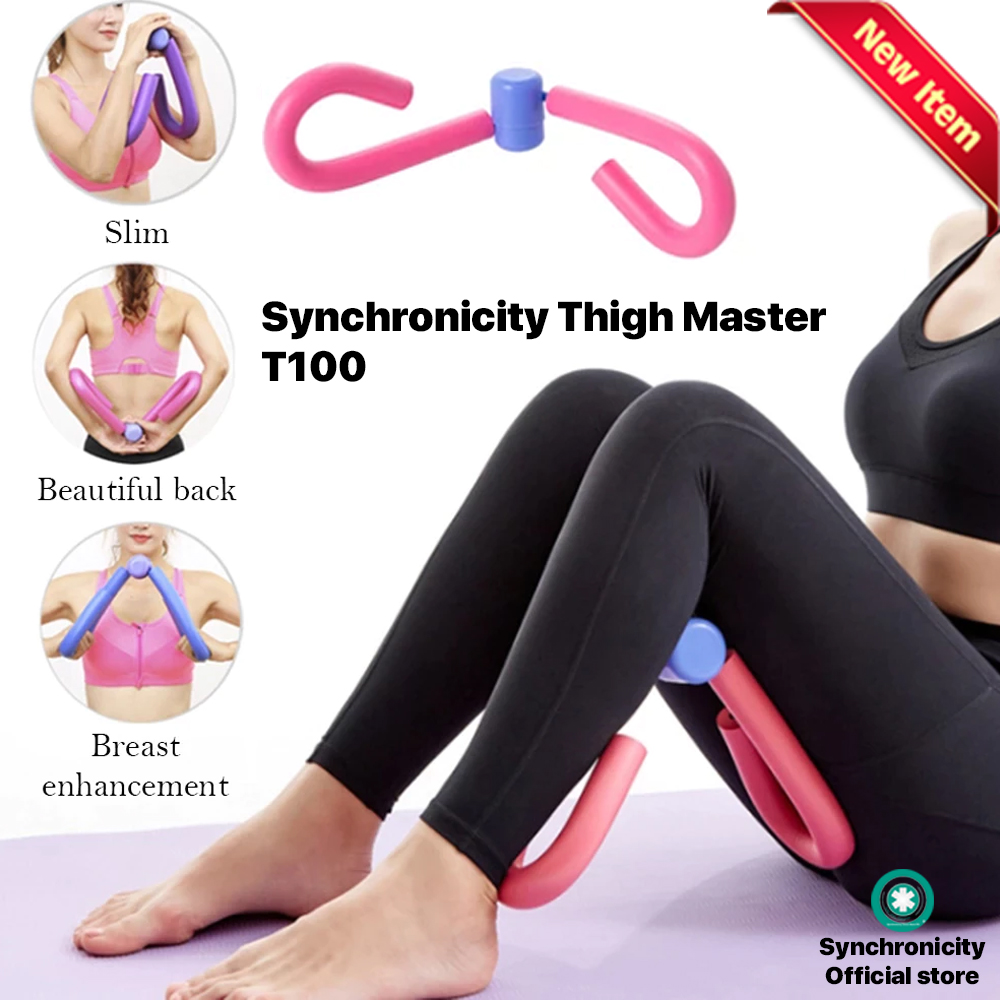 Synchronicity T100 Thigh and Body Toner - Home Gym Equipment for Thigh, Butt, Leg, Arm, and Chest