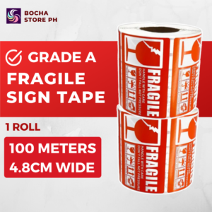 480 Fragile Stickers 1 Roll 2" x 3" Fragile - Handle with Care - Shipping Labels Stickers Grade A (480 Labels/Roll)