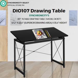 80 Degree rotate Drawing Table