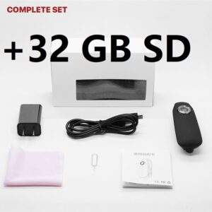Camera no WiFi Needed - Mini Body Camera Video Recorder - Camera Motion Activated - Nanny Small Cam - Tiny Camera - Small Security Camera for Home and Office | BC100 by Synchronicity