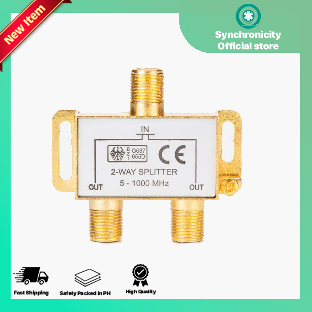 Cybertec TV Splitter - 2 Way / 3 Way