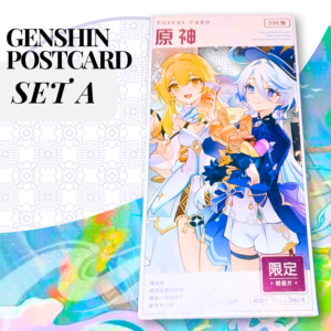 Genshin Impact 396x Collectible Card & Stickers | Multiple Designs of Your Favorite Characters Postcard | HobbeelandP2 | SET A | Thoma Ayato Ayaka Yunjin Yelan Wriotheslay Scaramouche Lyney Eula Layla Al Hailtham Furina