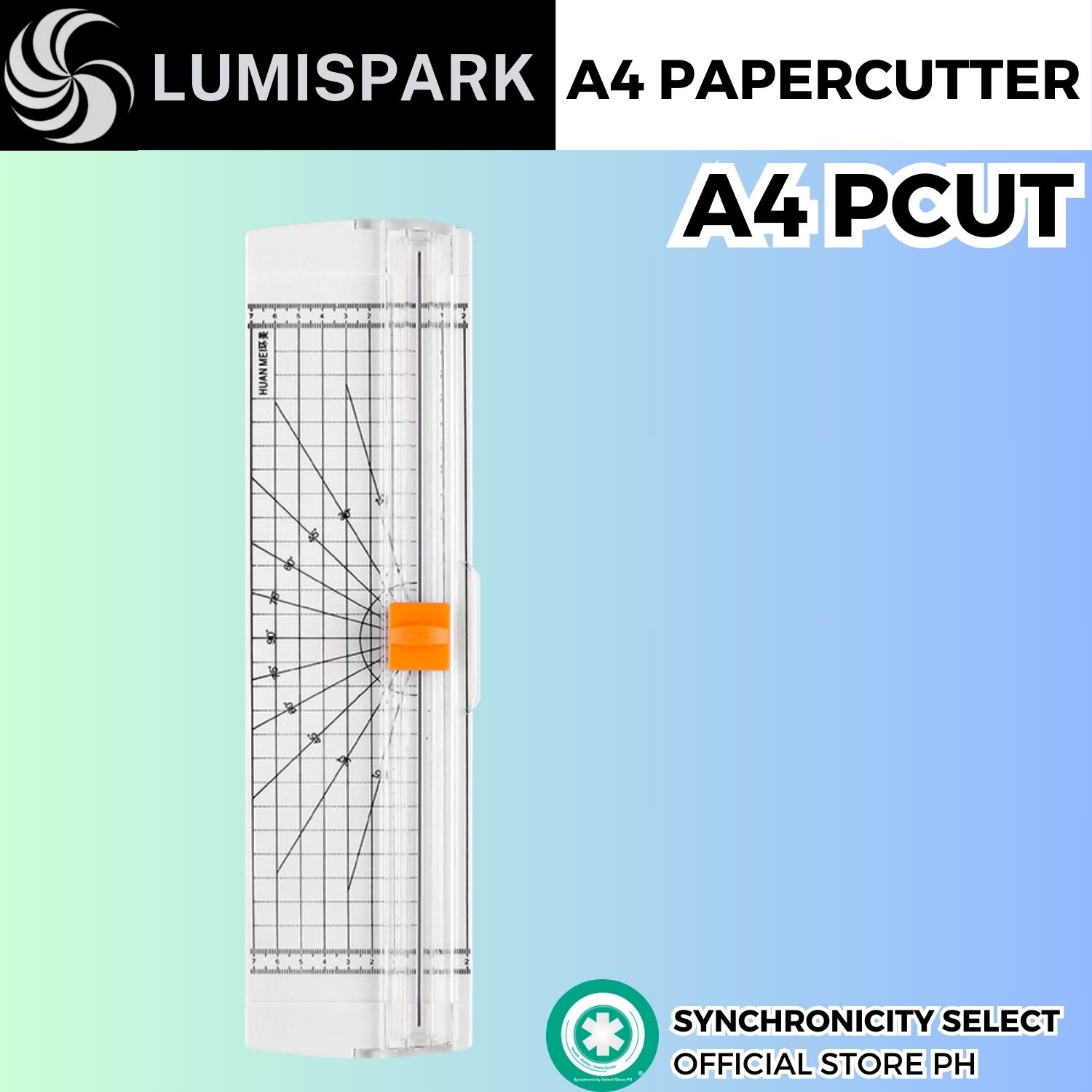 A4 PCUT A4 Paper cutter Precise Paper Multimedia Cutter 2 Way Cutter for ID picture Photo Laminate Card Printouts School Projects Printshop