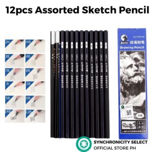 Martel12 2B Sketch Pen 2H B 3B 4B 5B HB 6B 7B 8B 14B 12B Pencils for drawing writing Exam blueprint plates arts and crafts School Project