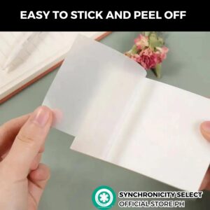5*7.5cm Transparent Notes