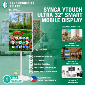 SYNCA YTouch Ultra 32" Smart Mobile Display