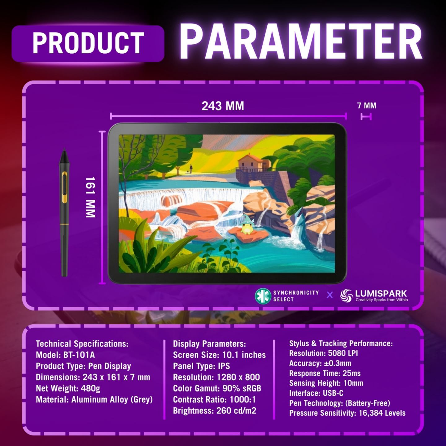 VX10 Go product parameters and technical specifications